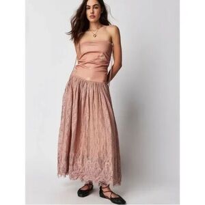 Free People Rosie Plains Convertible Skirt Maxi Dress
